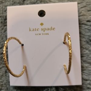 Kate Spade hoop earrings